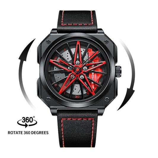 CAR RIM WATCH PORSCHE