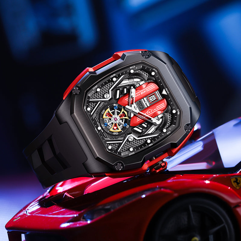 V12 ENGINE PHANTOM WATCH – DRIVECLOX WHEEL WATCHES
