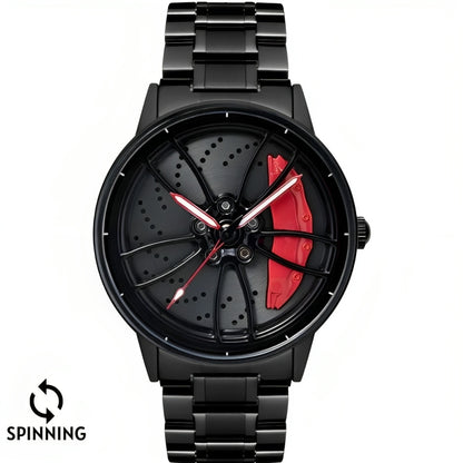 Audi RS6 Red color Spinning watch