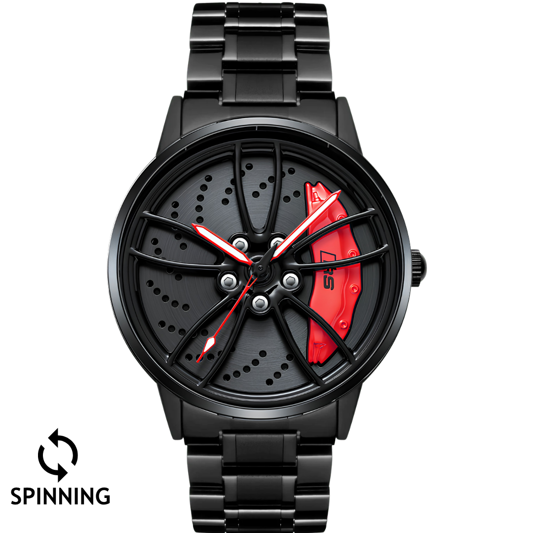 Audi RS6 Red color Spinning watch