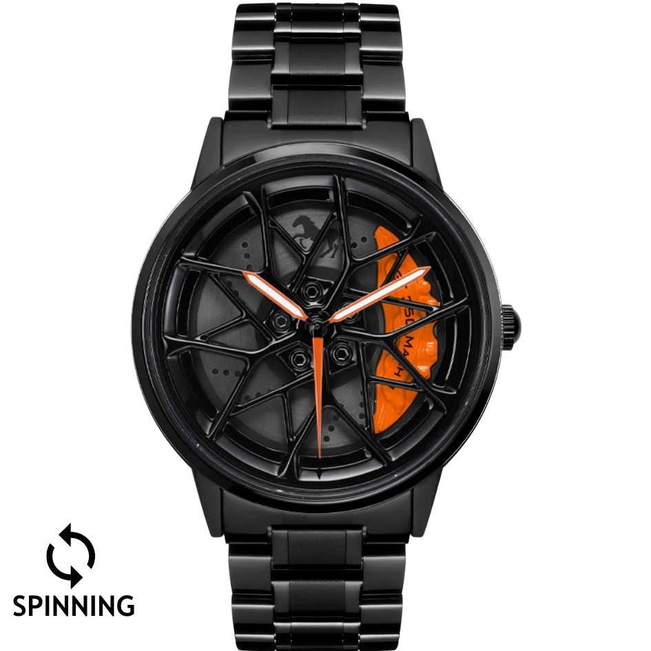 Mustang GT350 Spinning Watch | Shelby-Inspired Car Rim Watch