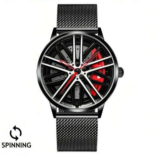 Mercedes Li Spinning wheel watch