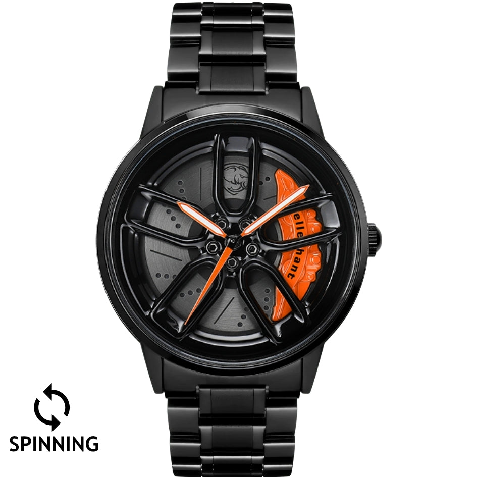 Dodge Charger Hellephant Watch | Spinning Car Rim Watch – DRIVECLOX ...