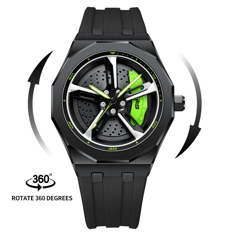 COUPE RS BLACK - SPINNING WATCH | AUDI