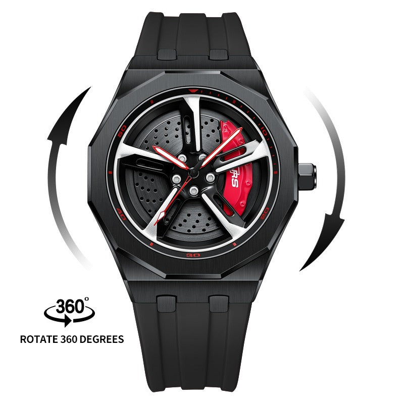 COUPE RS BLACK - SPINNING WATCH | AUDI