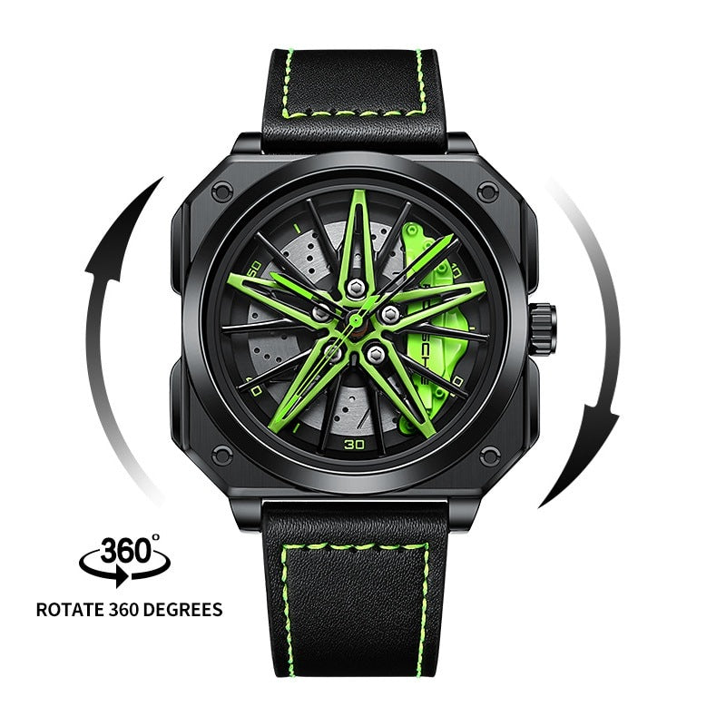 Fast Rotating Watch Spinning Watches for Men – Spinning Rim & Gyro Watches – DRIVECLOX ...