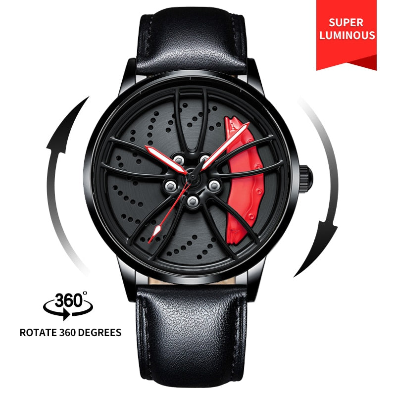 RS6 SPINNING WHEEL WATCH 